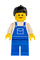 Female with Blue Overalls