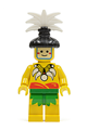 King islander with black hair-piece - pi069