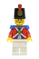 Imperial Soldier II with Shako Hat Printed, Cheek Lines - pi087