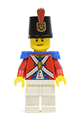 Imperial Soldier II with Shako Hat Printed, Scowl - pi090