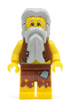 Pirate with Vest and Anchor Tattoo, Gray Beard, Gray Hair (Castaway) - pi112
