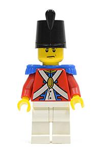 Imperial Soldier II  Minifigure - Imperial Soldier II wearing a plain shako hat - pi114