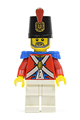 Imperial Soldier II with Shako Hat Printed, Gray Beard - pi118