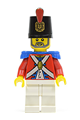 Imperial Soldier II with shako hat printed, gray beard - pi118