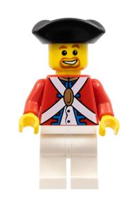 Imperial Soldier II Minifigure - Officer Imperial Soldier II with a brown beard - pi123