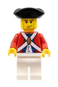 Imperial Soldier II Minifigure - Officer Imperial Soldier II with cheek lines - pi124