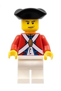 Imperial Soldier II Minifigure - An officer Imperial Soldier II with a scowl - pi125