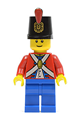 Imperial Soldier II with Shako Hat Printed, Blue Legs, Male - pi135