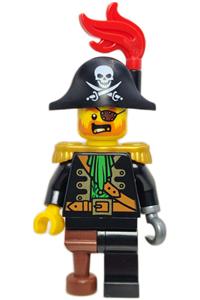 Pirate Captain Minifigure pi148 |