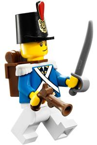 Bluecoat Soldier 2 with Lopsided Smile pi153