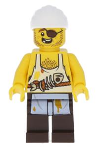 Pirate Cook Minifigure - pi164
