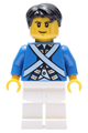 Bluecoat Soldier 6 with Cheek Lines, Black Hair - pi174