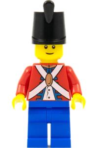 Imperial Soldier Minifigure - Imperial Soldier II wearing a plain shako hat - pi181