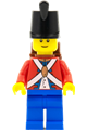 Imperial Soldier II with Shako Hat Plain and Backpack - pi182