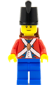 Imperial Soldier II with shako hat plain and backpack - pi182