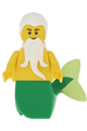 Merman with Green Tail - pi183