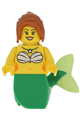 Mermaid with a green tail - pi184