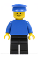 Plain Blue Torso with Blue Arms, Black Legs, Blue Hat - pln086