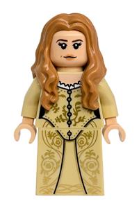 Elizabeth Swann Minifigure - Elizabeth Swann wearing a tan dress - poc050