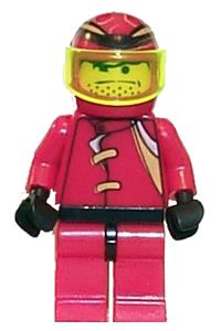 Nitro Flash Minifigure - Racer Driver, Nitro Flash - rac014