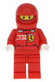 F1 Ferrari Pit Crew Member - with Vodafone Shell Torso Stickers - rac025s