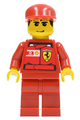 F1 Ferrari Record Keeper with Shell Torso Stickers - rac031bs