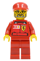 F1 Ferrari Engineer 2 - with Shell Torso Stickers - rac032bs