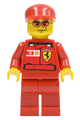 F1 Ferrari Engineer 3 - with Torso Stickers - rac037s