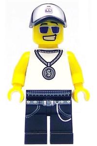Rock Band Lead Singer Minifigure - rb003