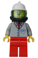 Coast Guard 2 - Red Legs, Airtanks, White Fire Helmet - res007