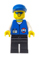 Coast Guard City Center - White Collar & Arms, Black Legs, Blue Cap, Sunglasses - res008