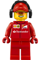 Ferrari pit crew member 2 wearing sunglasses - sc014