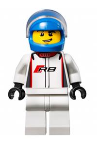 Audi R8 Driver Minifigure - sc025