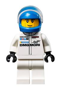 Porsche 919 Hybrid Driver - Driver of a Porsche 919 Hybrid wearing a blue helmet - sc032
