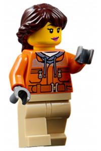 TV Camera Operator Minifigure - sc041