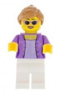 Race Visitor Female Minifigure - sc061