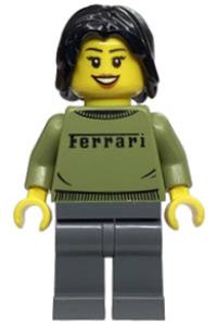 Ferrari F40 Driver Minifigure - sc121