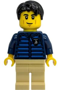 Lamborghini Huracán STO Driver - LEGO minifigure of a Lamborghini Huracán STO driver - sc135