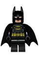 Batman with black suit with yellow belt and crest - sh016b