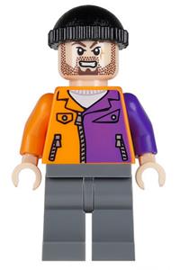 Two-Face's Henchman, orange and purple - beard sh021