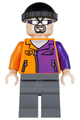 Two-Face's Henchman, orange and purple - sunglasses - sh022