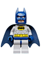Batman with Light Bluish Gray Suit with Yellow Belt and Crest, Dark Blue Mask and Cape - sh025a