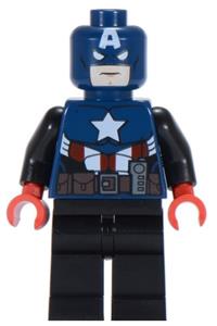 Captain America Minifigure - Captain America from Toy Fair 2012 - sh028