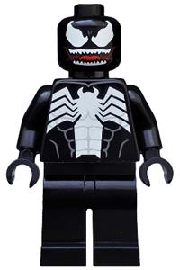 Venom Minifigure - Venom with parted teeth - sh0542