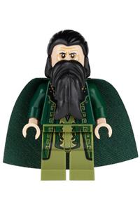 The Mandarin Minifigure - The Mandarin with dark green cape - sh070