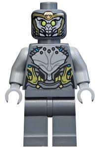 Chitauri Minifigure - Chitauri with dark bluish gray color - sh0730