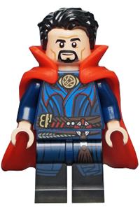 Doctor Strange Minifigure - Doctor Strange with a brooch and a flexible rubber cape - sh0802