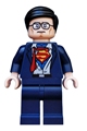 Clark Kent with glasses and Superman with a cape and emblem - sh083