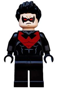 Nightwing - Red Eye Holes and Chest Symbol sh085