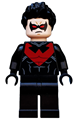 Nightwing - red eye holes and chest symbol - sh085